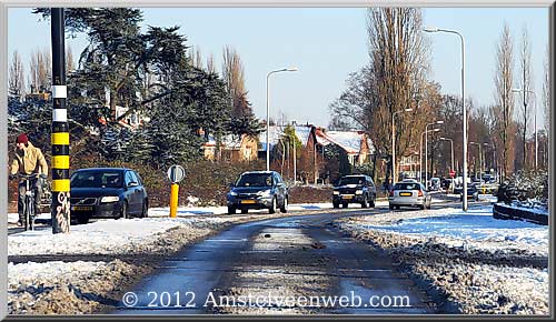 sneeuw Amstelveen