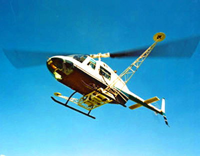 Helicopter dijkmeting