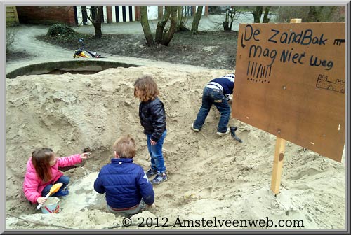 zandbak Amstelveen
