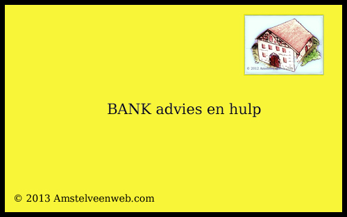 bank advies Amstelveen